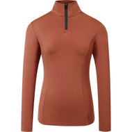 Covalliero Shirt AW25 Lange Mouwen Rust