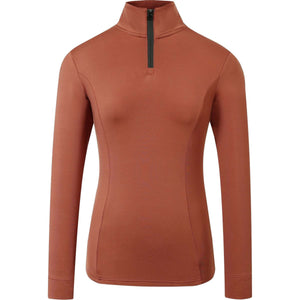 Covalliero Shirt AW25 Lange Mouwen Rust