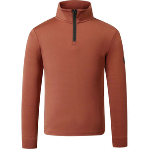 Covalliero Shirt AW25 Kids Lange Mouwen Rust