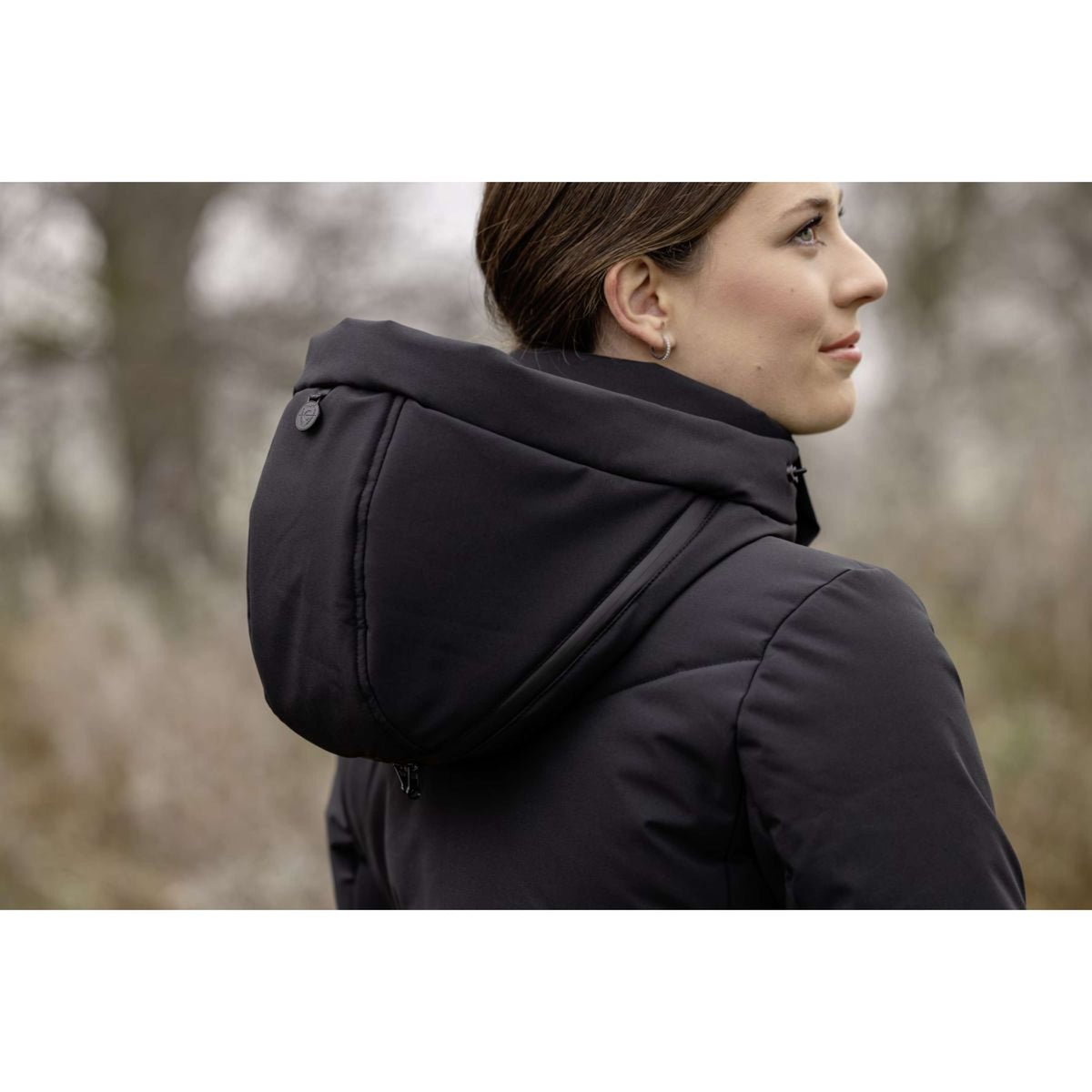 Covalliero Lange Jas AW25 Zwart