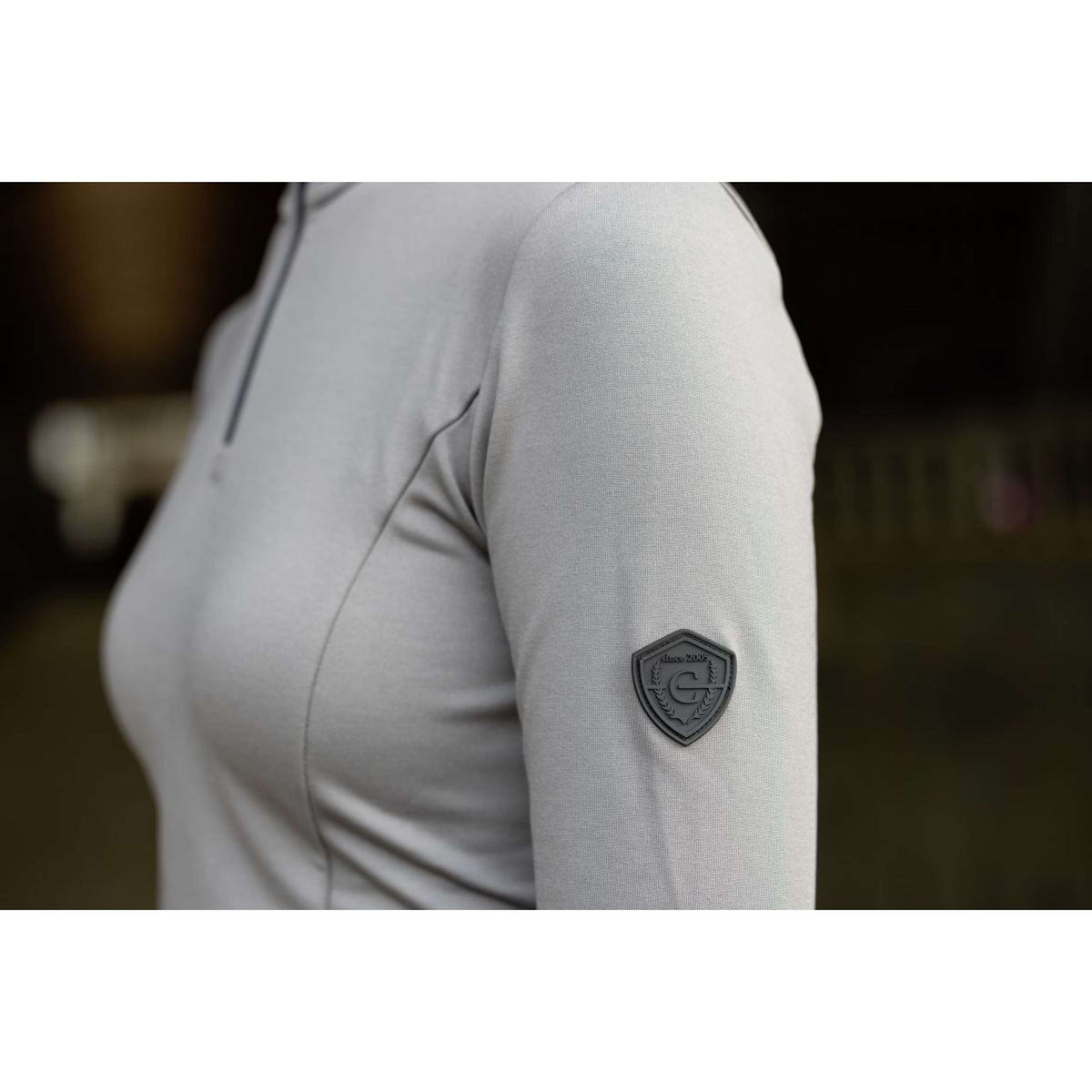 Covalliero Shirt AW25 Lange Mouwen Steel Grey