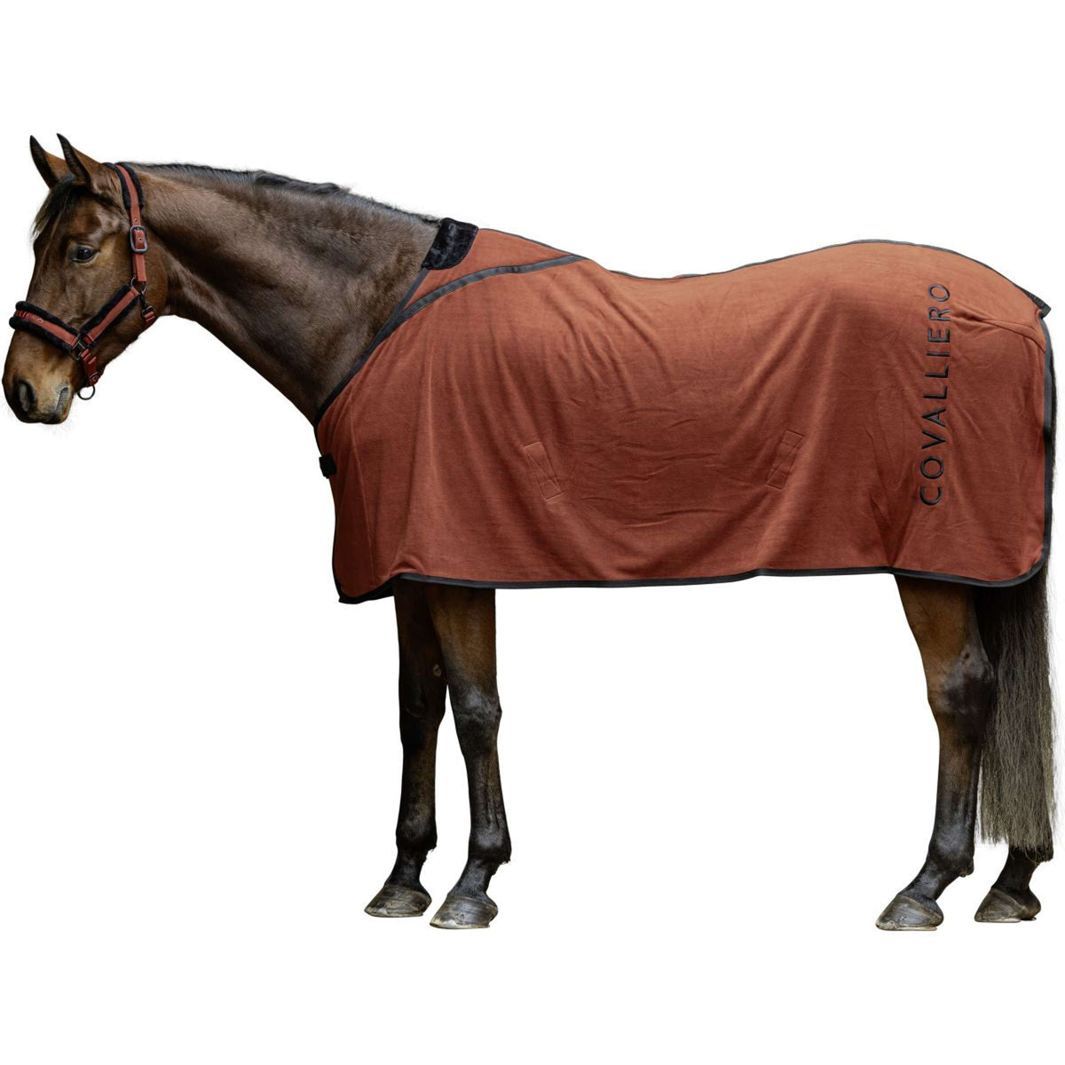 Covalliero Fleecedeken AW25 Rust