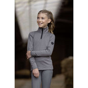 Covalliero Shirt AW25 Kids Lange Mouwen Steel Grey