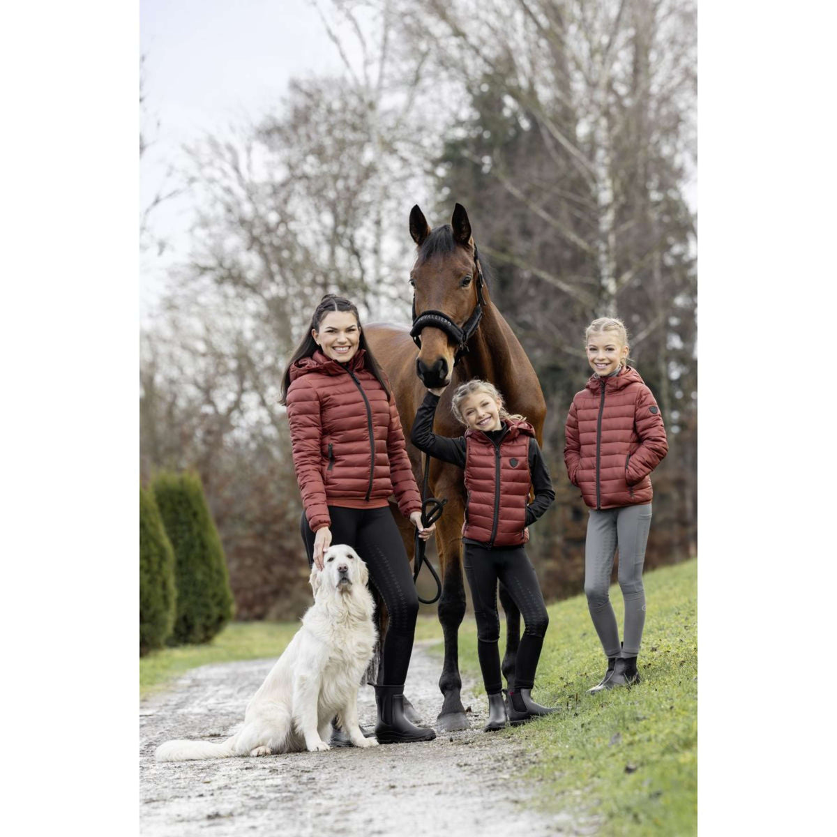 Covalliero Jas Quilted AW25 Rust