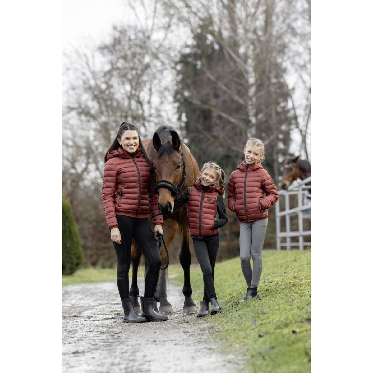 Covalliero Jas Quilted AW25 Rust