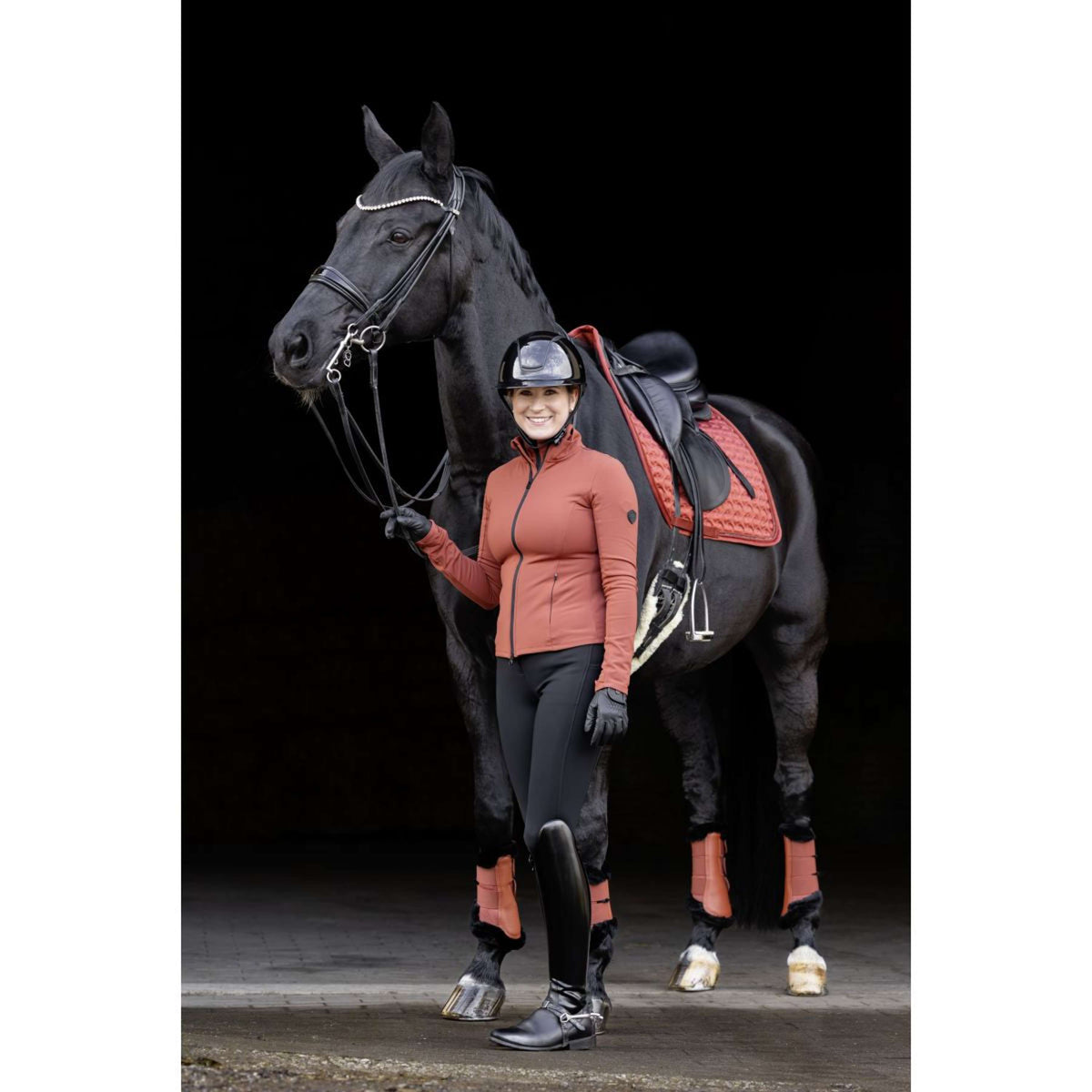 Covalliero Beenbeschermers AW25 Rust