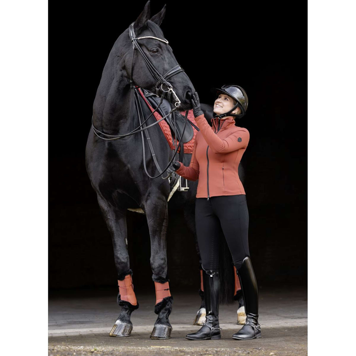 Covalliero Beenbeschermers AW25 Rust