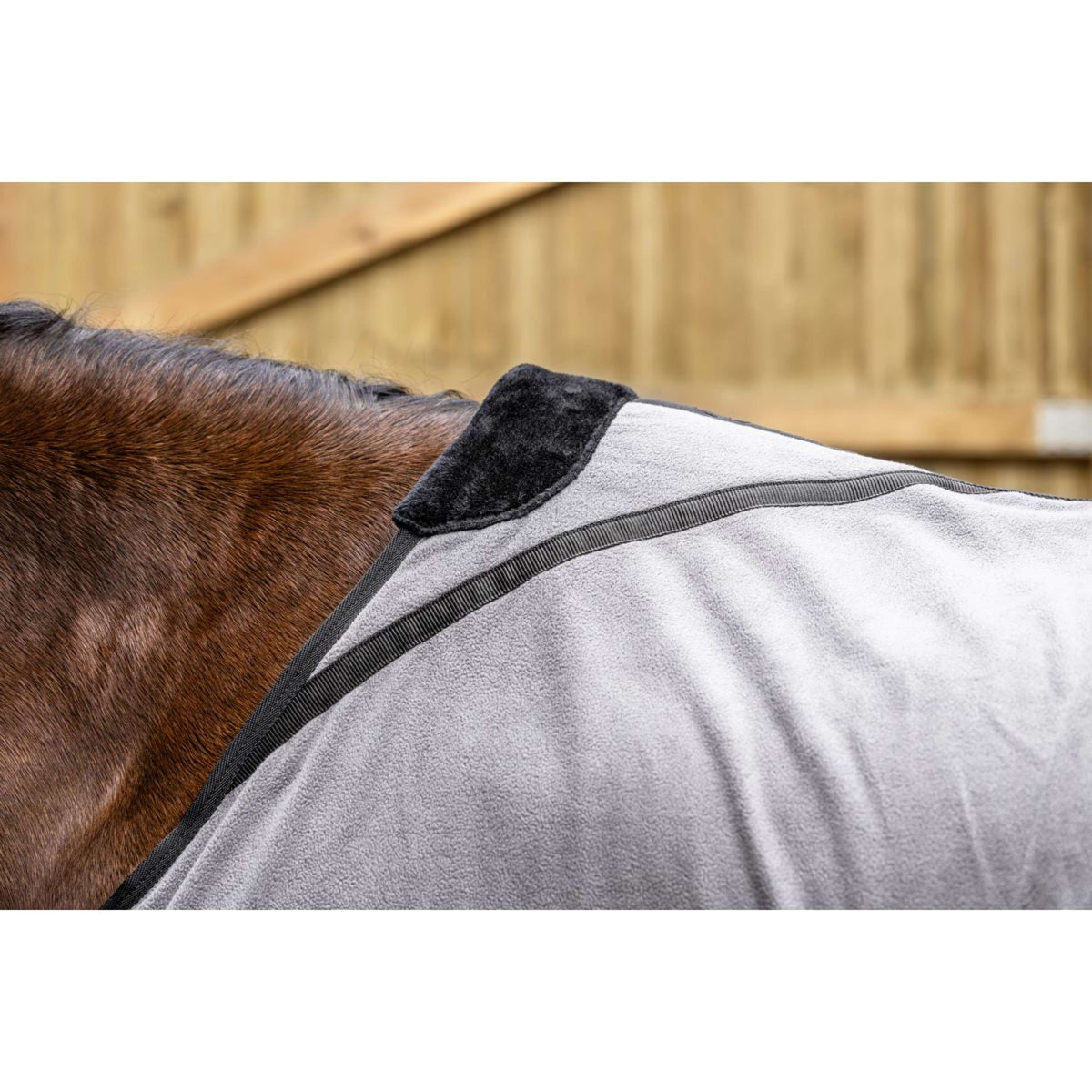 Covalliero Fleecedeken AW25 Steel Grey