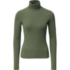 Covalliero Active Shirt Turtleneck AW26 Forest Green
