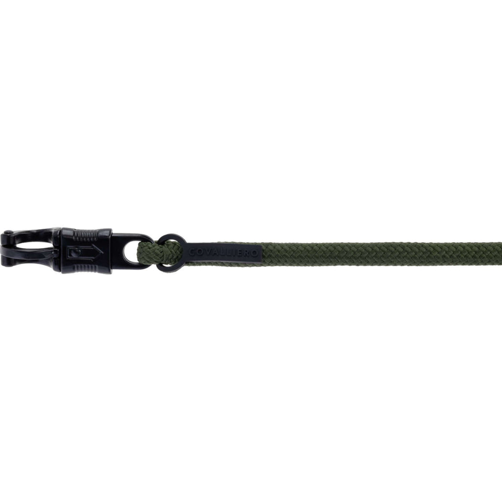 Covalliero Halstertouw AW26 met Paniekhaak Forest Green