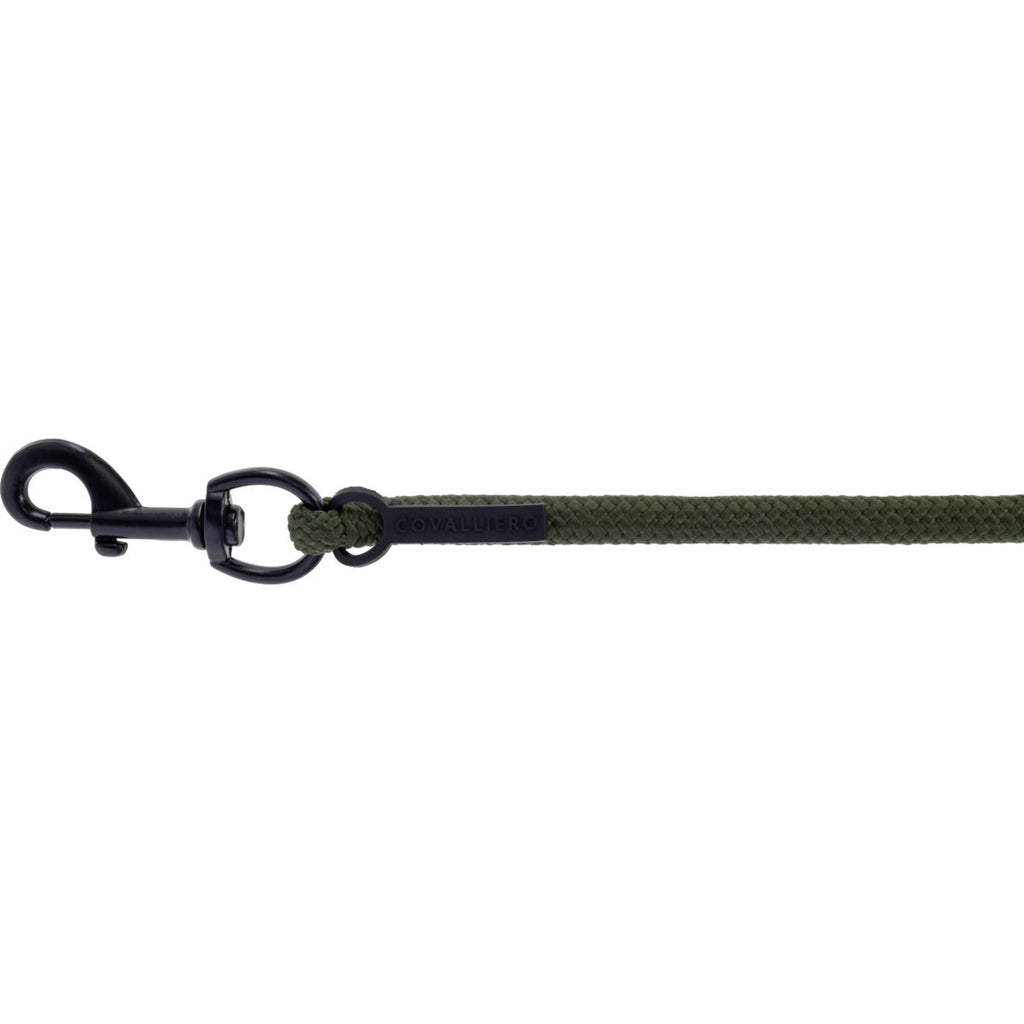 Covalliero Halstertouw AW26 met Musketonhaak Forest Green