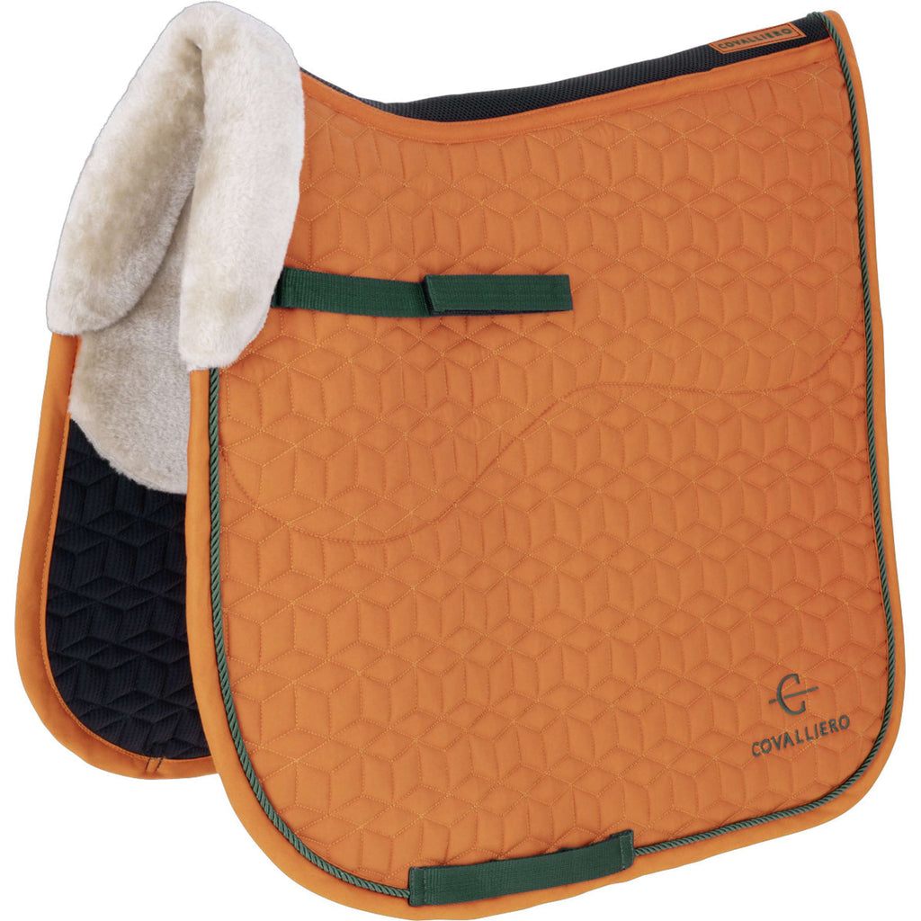Covalliero Zadeldekje Soft AW26 Dressuur Oranje