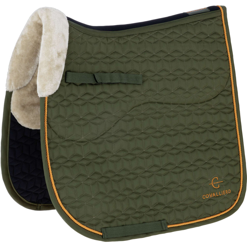 Covalliero Zadeldekje Soft AW26 Dressuur Forest Green
