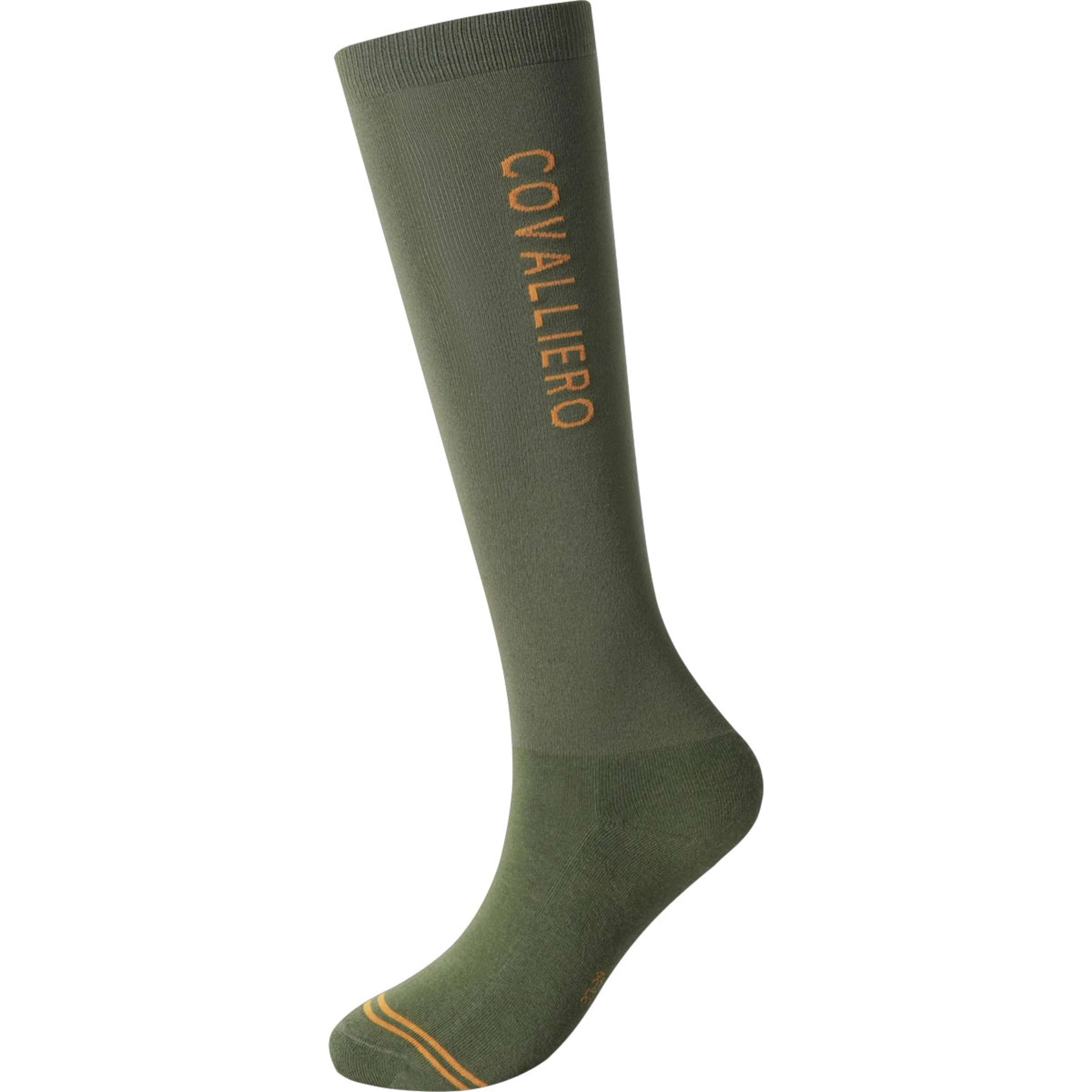 Covalliero Rijsokken AW26 Forest Green