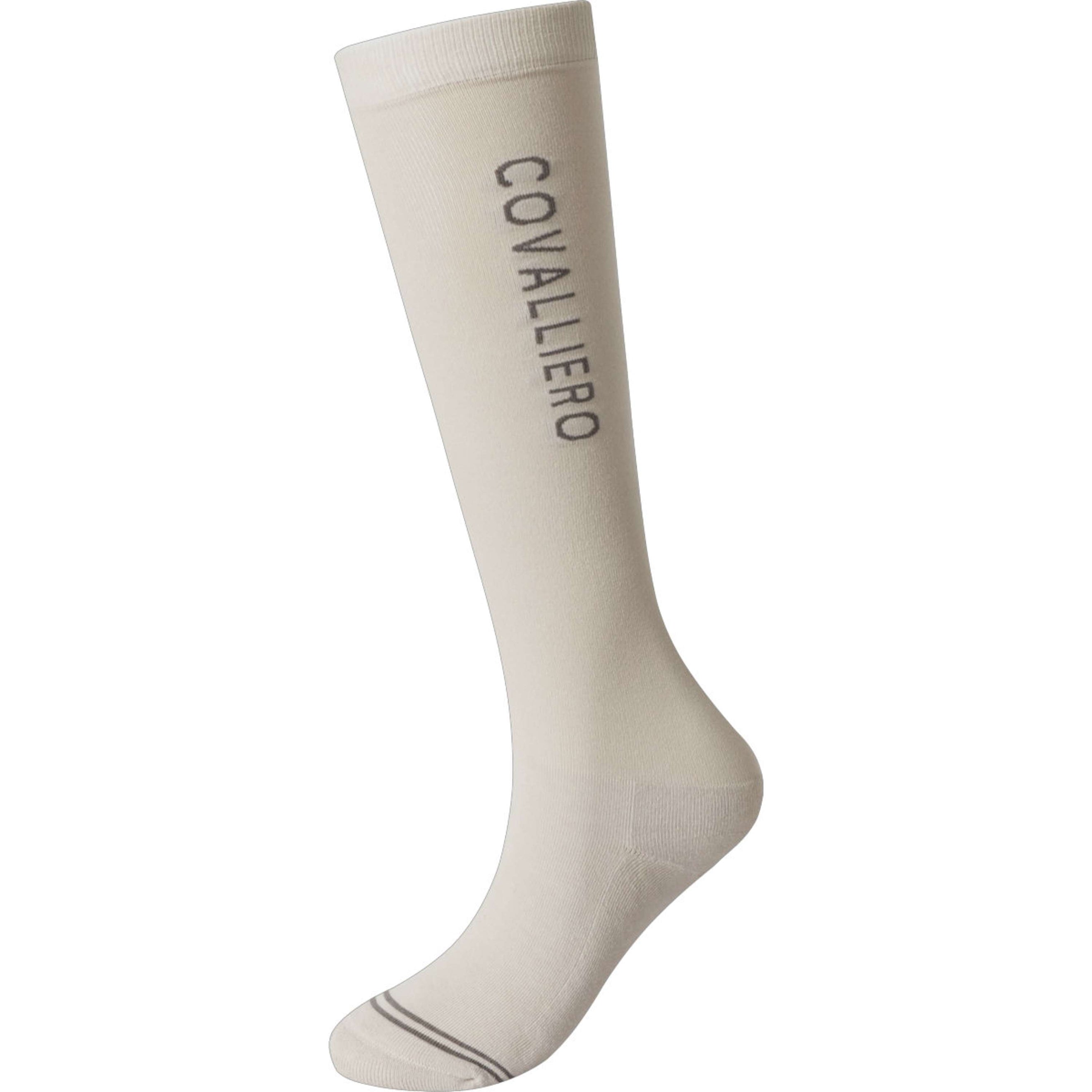Covalliero Rijsokken AW26 Beige Covalliero Rijsokken AW26 Beige