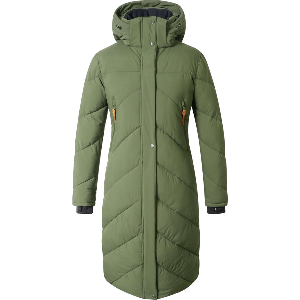 Covalliero Lange Winterjas AW26 Forest Green