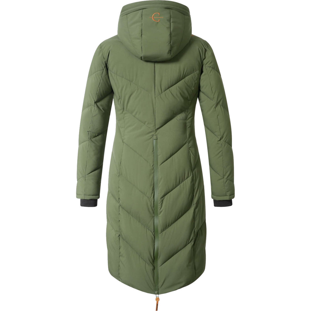Covalliero Lange Winterjas AW26 Forest Green