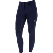 Covalliero Rijbroek Hight Waist Full Grip AW26 Dark Navy
