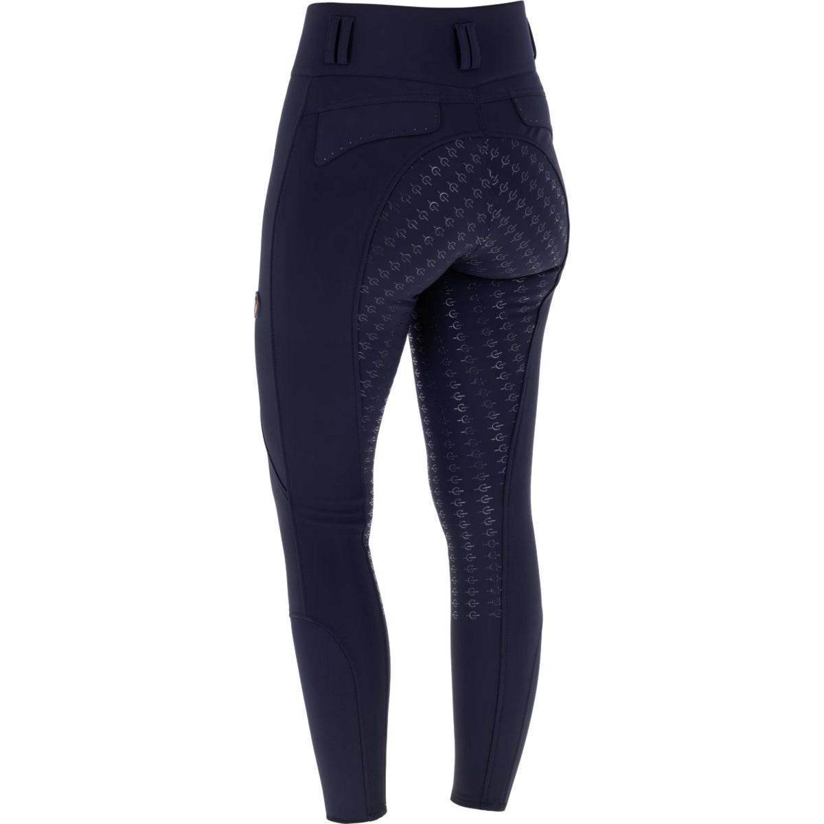 Covalliero Rijbroek Hight Waist Full Grip AW26 Dark Navy