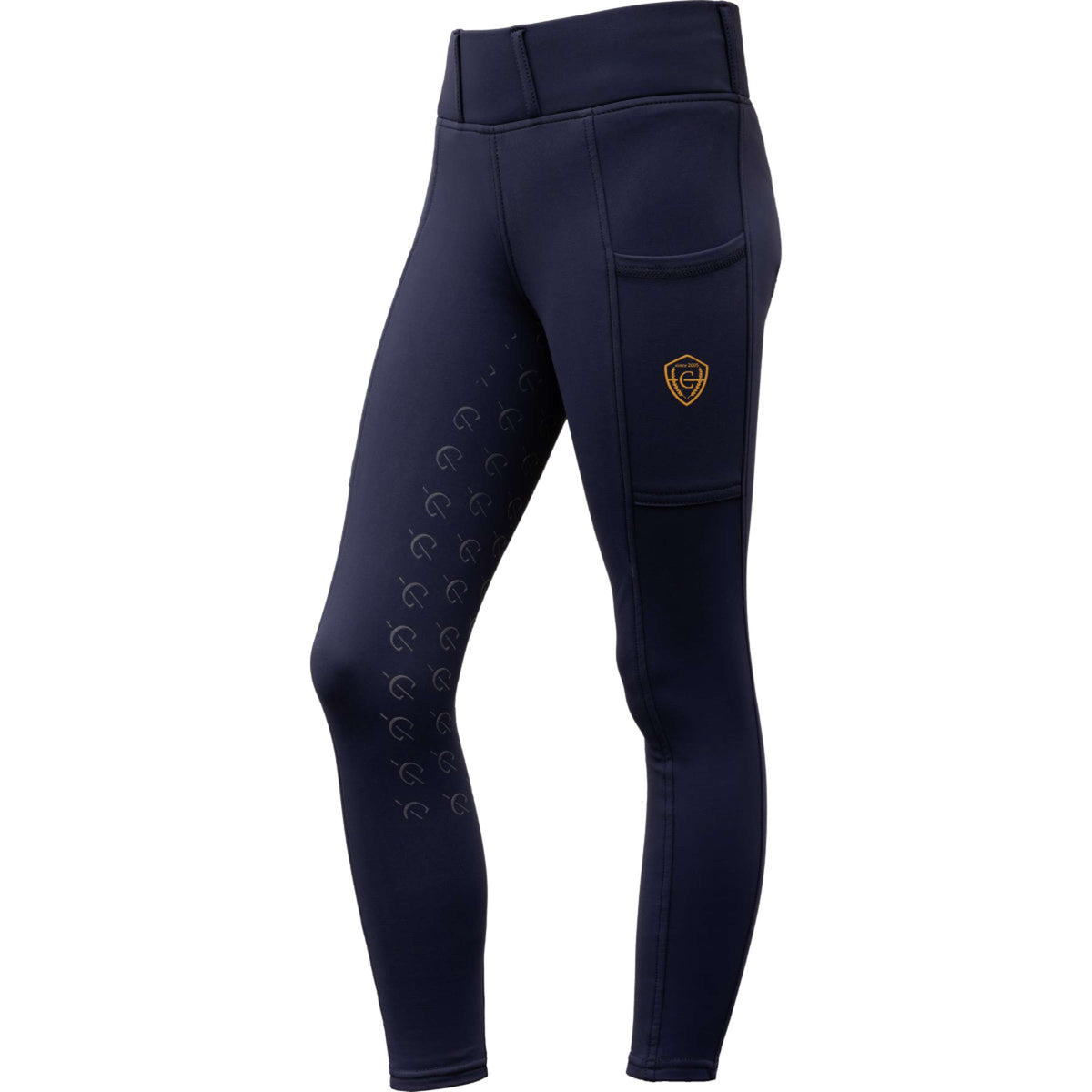 Covalliero Rijlegging Full Grip AW26 Kids Dark Navy