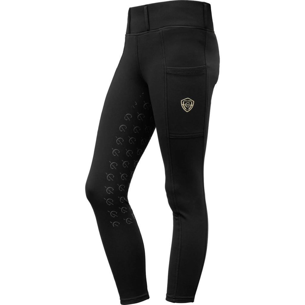 Covalliero Rijlegging Full Grip AW26 Kids Zwart