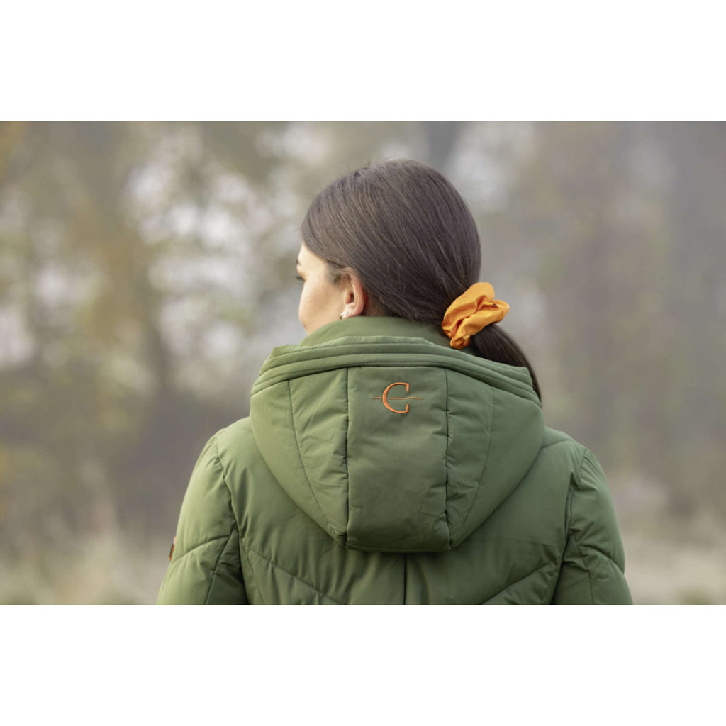 Covalliero Lange Winterjas AW26 Forest Green