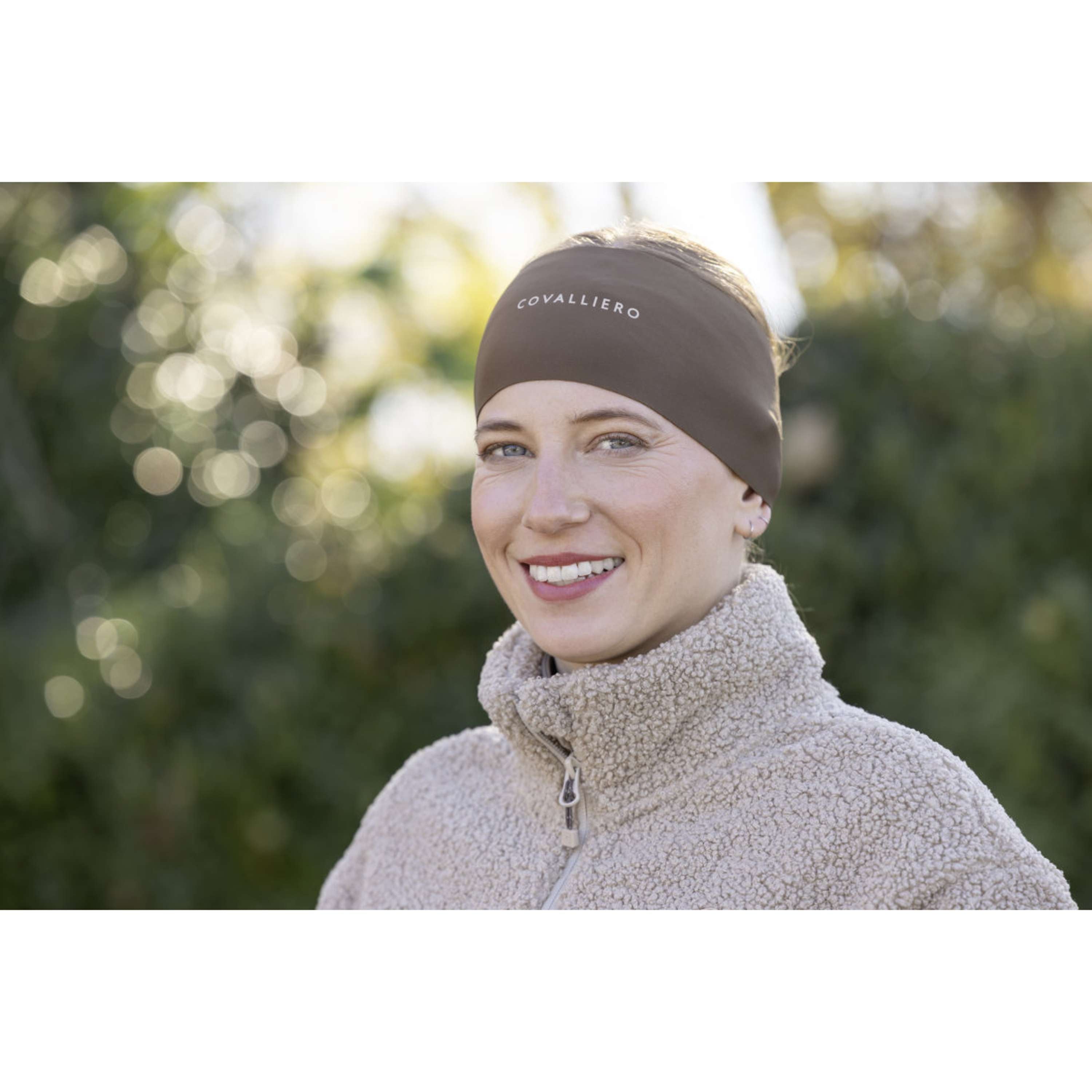 Covalliero Hoofdband Seamless AW26 Milky Chocolate