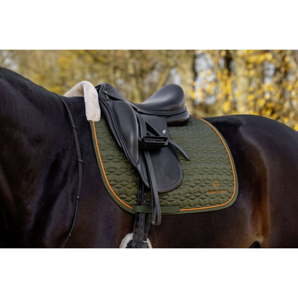 Covalliero Zadeldekje Soft AW26 Dressuur Forest Green