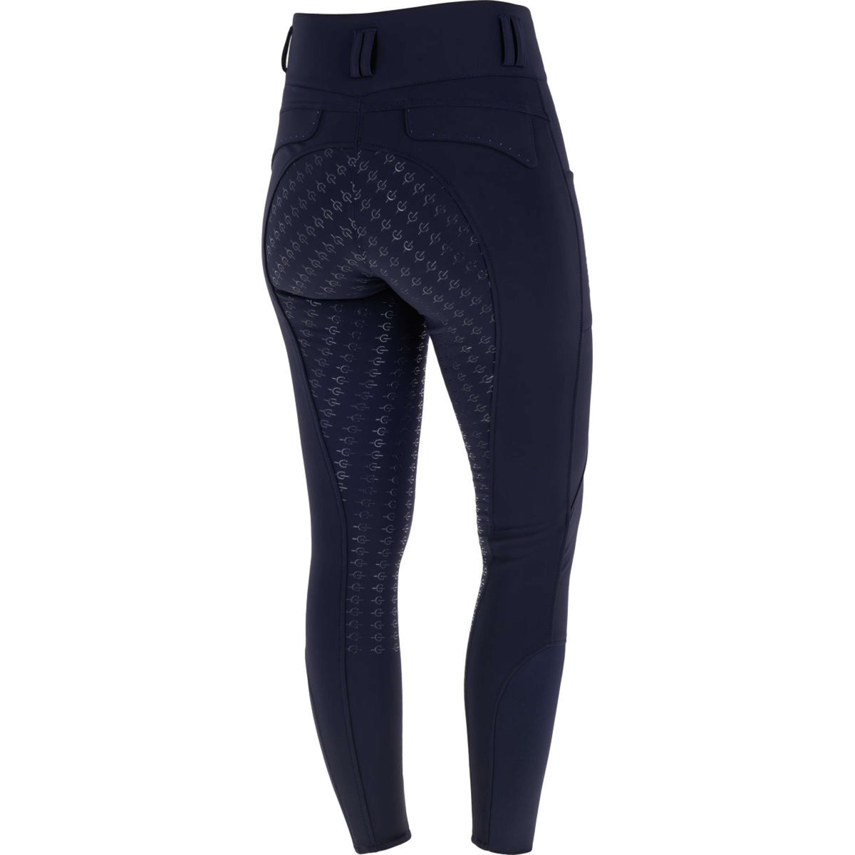 Covalliero Rijbroek Hight Waist Full Grip AW26 Dark Navy