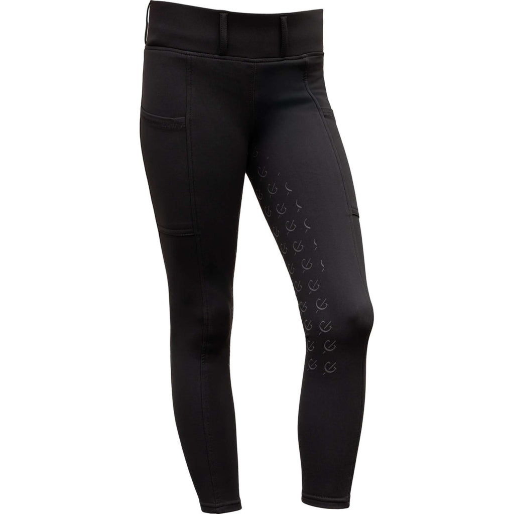 Covalliero Rijlegging Full Grip AW26 Kids Zwart