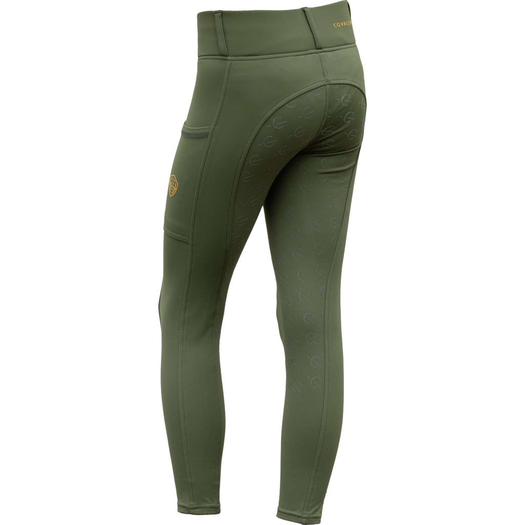 Covalliero Rijlegging Full Grip AW26 Kids Forest Green