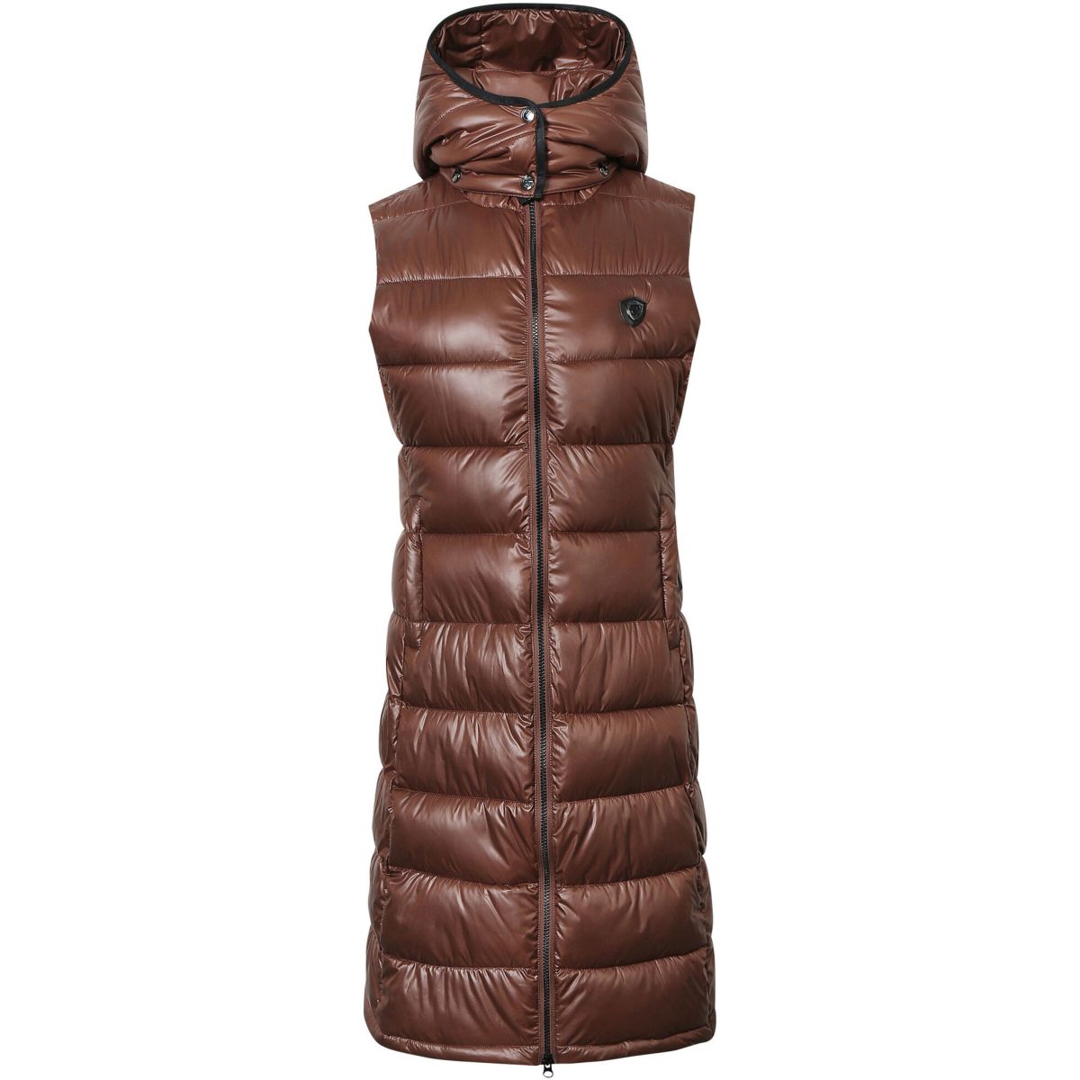 Covalliero Lange Bodywarmer Oak/Bruin