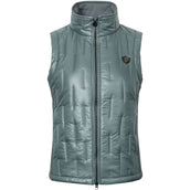 Covalliero Bodywarmer Stripe Jade Green