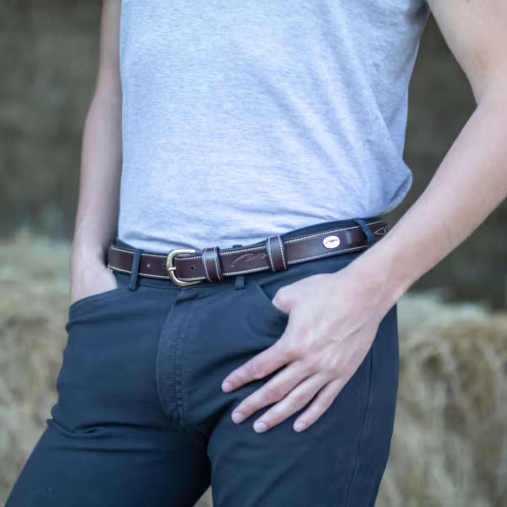 Dyon Riem Fancy Leer Bruin