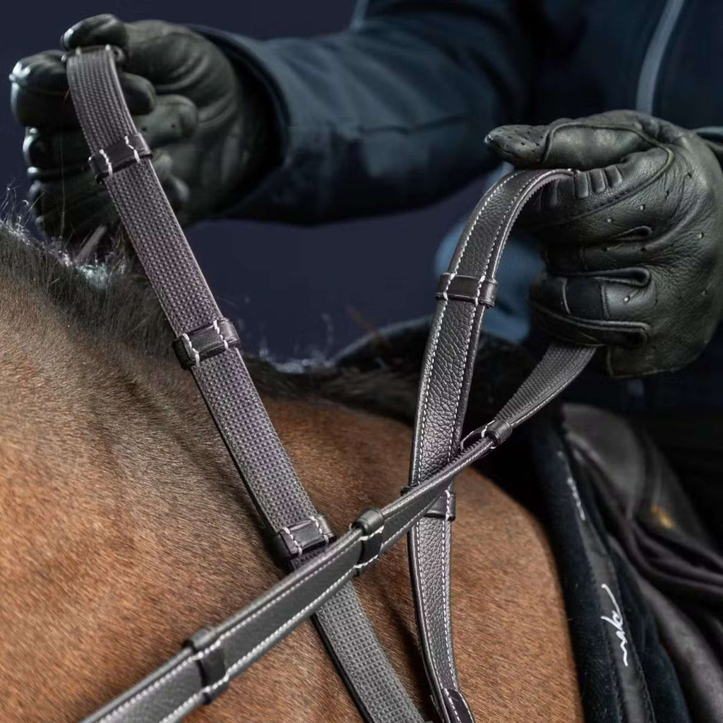 Dyon Teugels Hunter 5/8 met Leren Stops Zwart