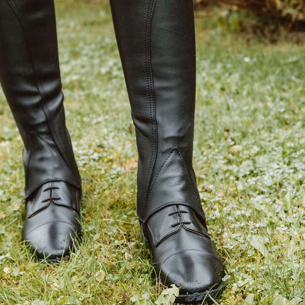 Dyon Jodhpurs Front laces Zwart