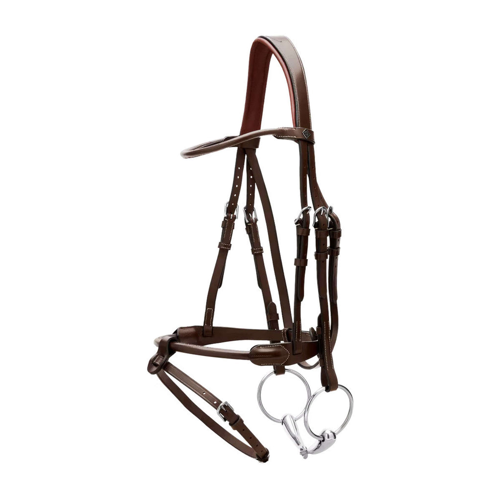 Dyon Hoofdstel Round Leather Bruin