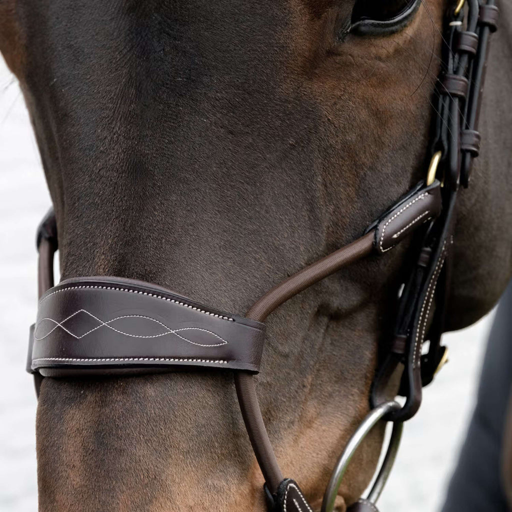 Dyon Neusriem Hybrid Elastisch Bruin
