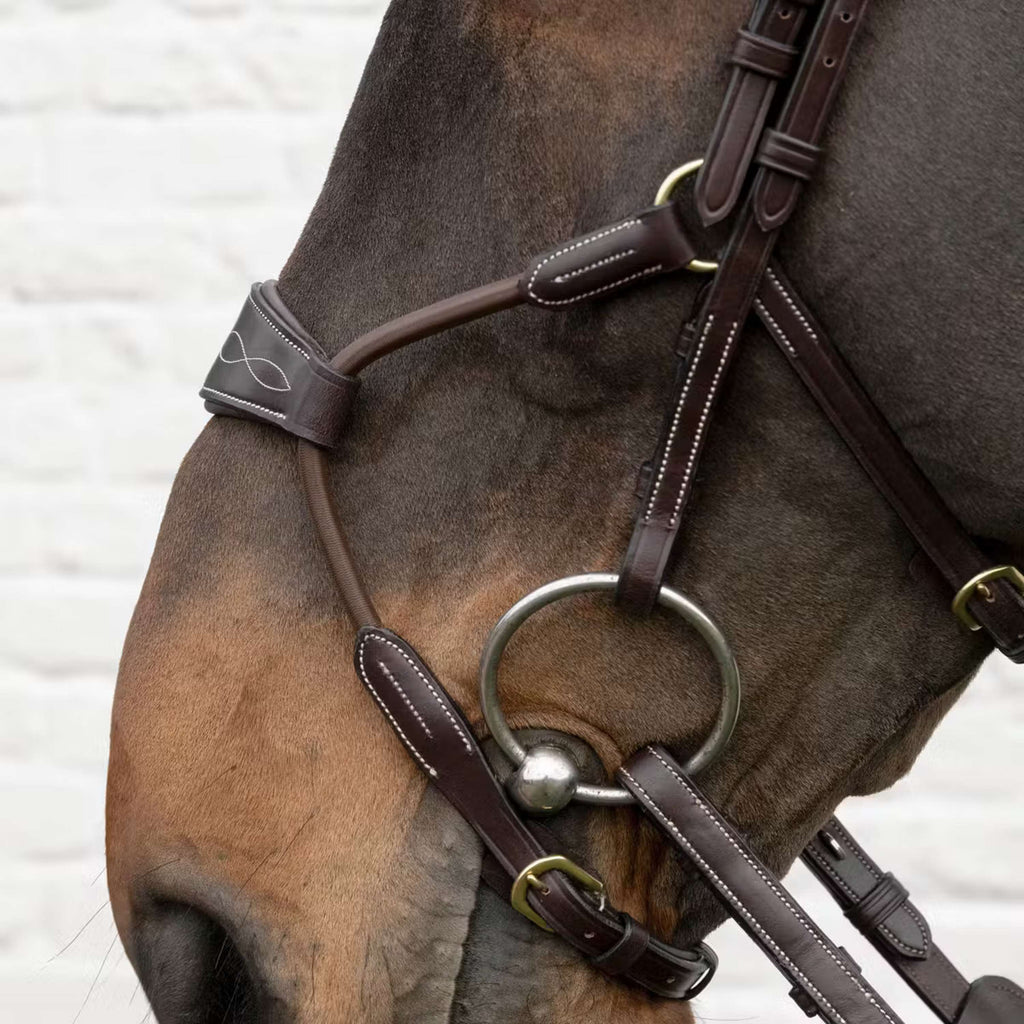 Dyon Neusriem Hybrid Elastisch Bruin