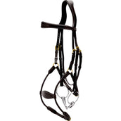 Dyon Hoofdstel Elastic Hybrid Zwart