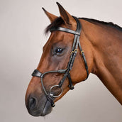 Dyon Hoofdstel Elastic Hybrid Zwart