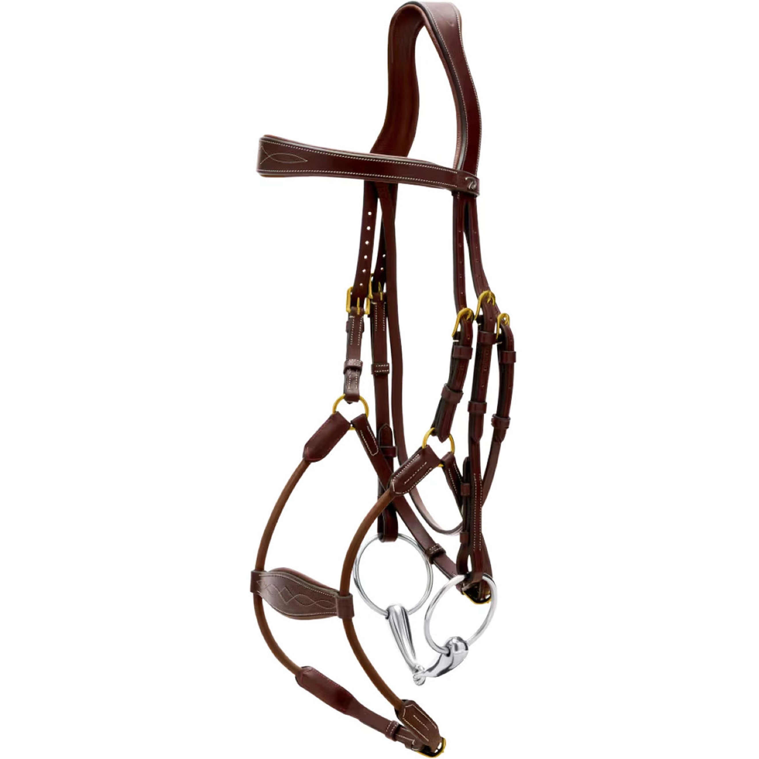 Dyon Hoofdstel Elastic Hybrid Bruin