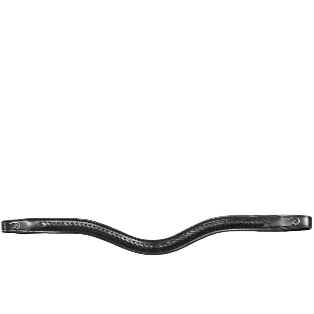 Dyon Frontriem Laced V-Shaped Zwart