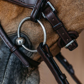 Dyon Neusriem Flash Pull-Back Gevlochten Bruin