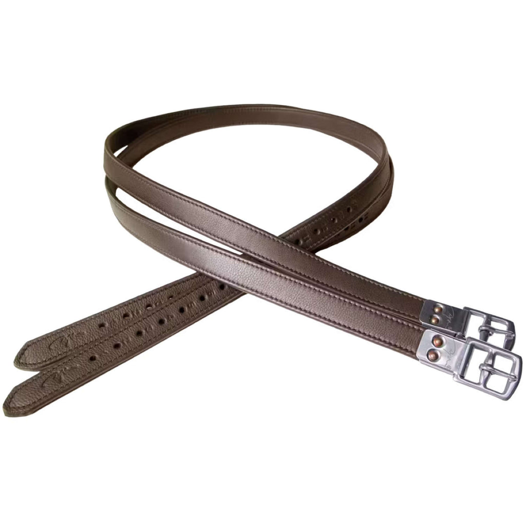 Dyon Stijgbeugelriem Premium Soft Bruin