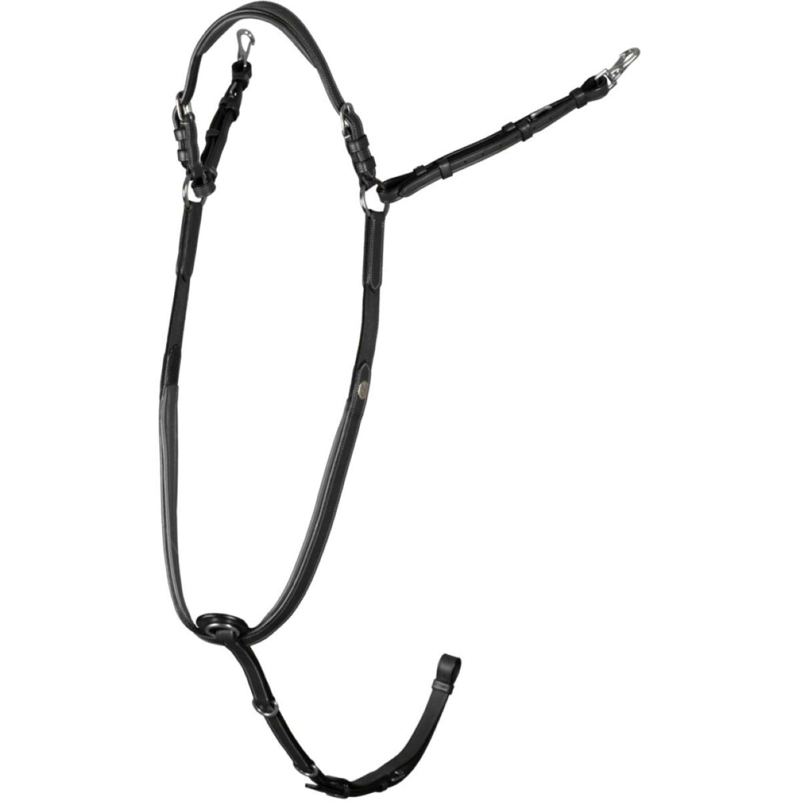 Dyon Martingaal Working Breastplate Zwart Dyon Martingaal Working Breastplate Zwart