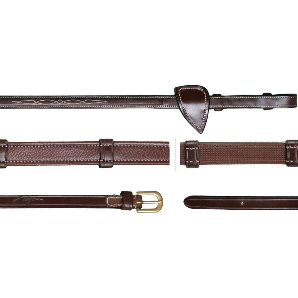 Dyon Teugels Hunter 5/8 met Leren Stops Bruin
