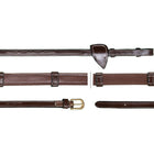 Dyon Teugels Hunter 5/8 met Leren Stops Bruin