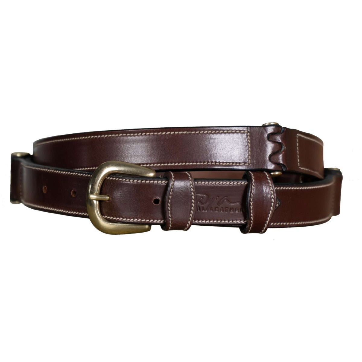 Dyon Riem Flat Leer Bruin