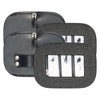 Imperial Riding Wedstrijdnummers IRHGlitter Square Gun Metal